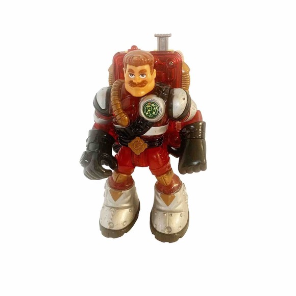 Rescue Heroes Billy Blazes Action Figure And Backpack Fisher Price Fireman - Picture 2 of 8